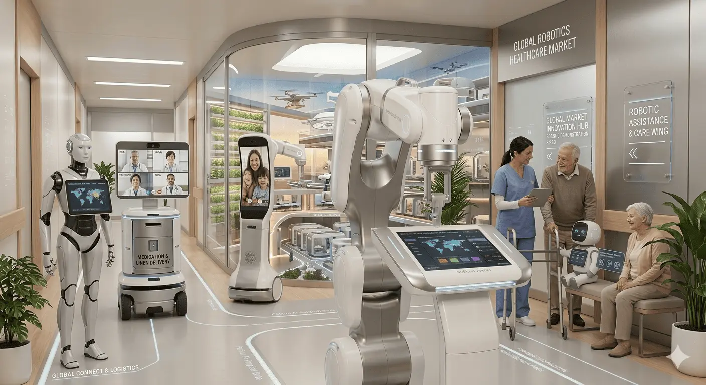 global robotics healthcare market
